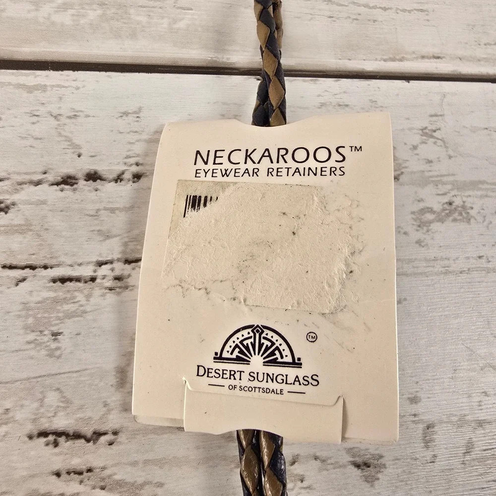Neckaroos Eyewear Retainers Braided Sunglasses Strap Cord Desert Sunglass 2 Pack